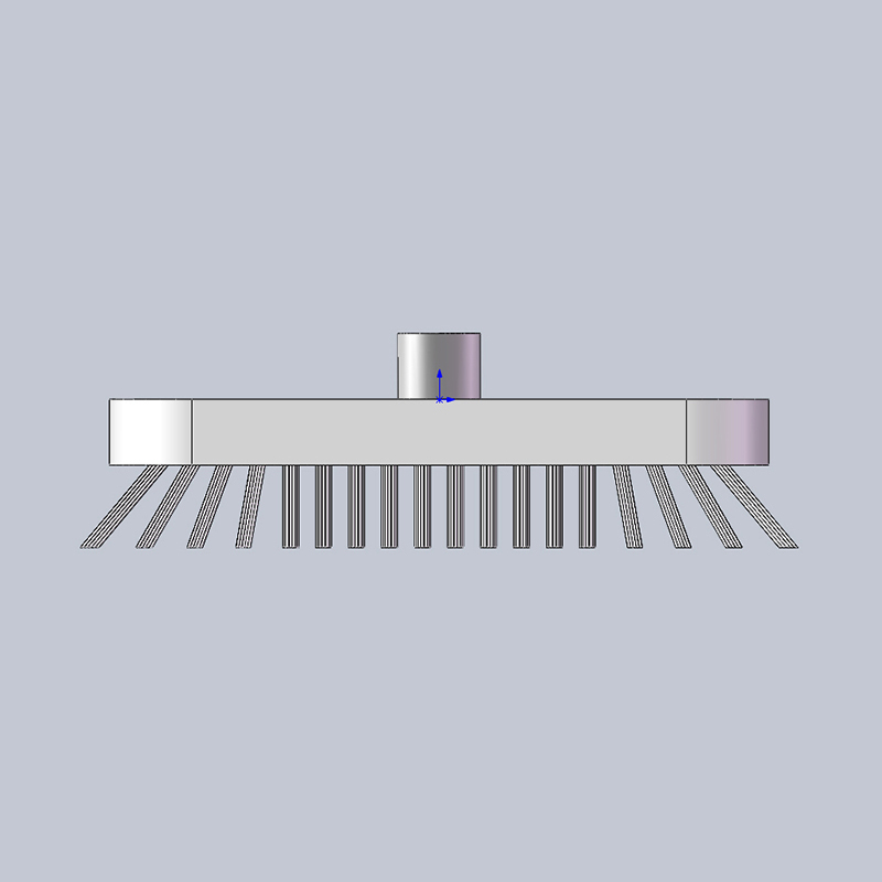 5 Axis 5 Head Broom Machine