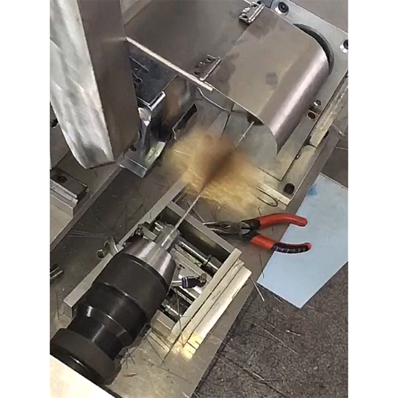 Semi-auto Twist Brush Machine (brass wire)