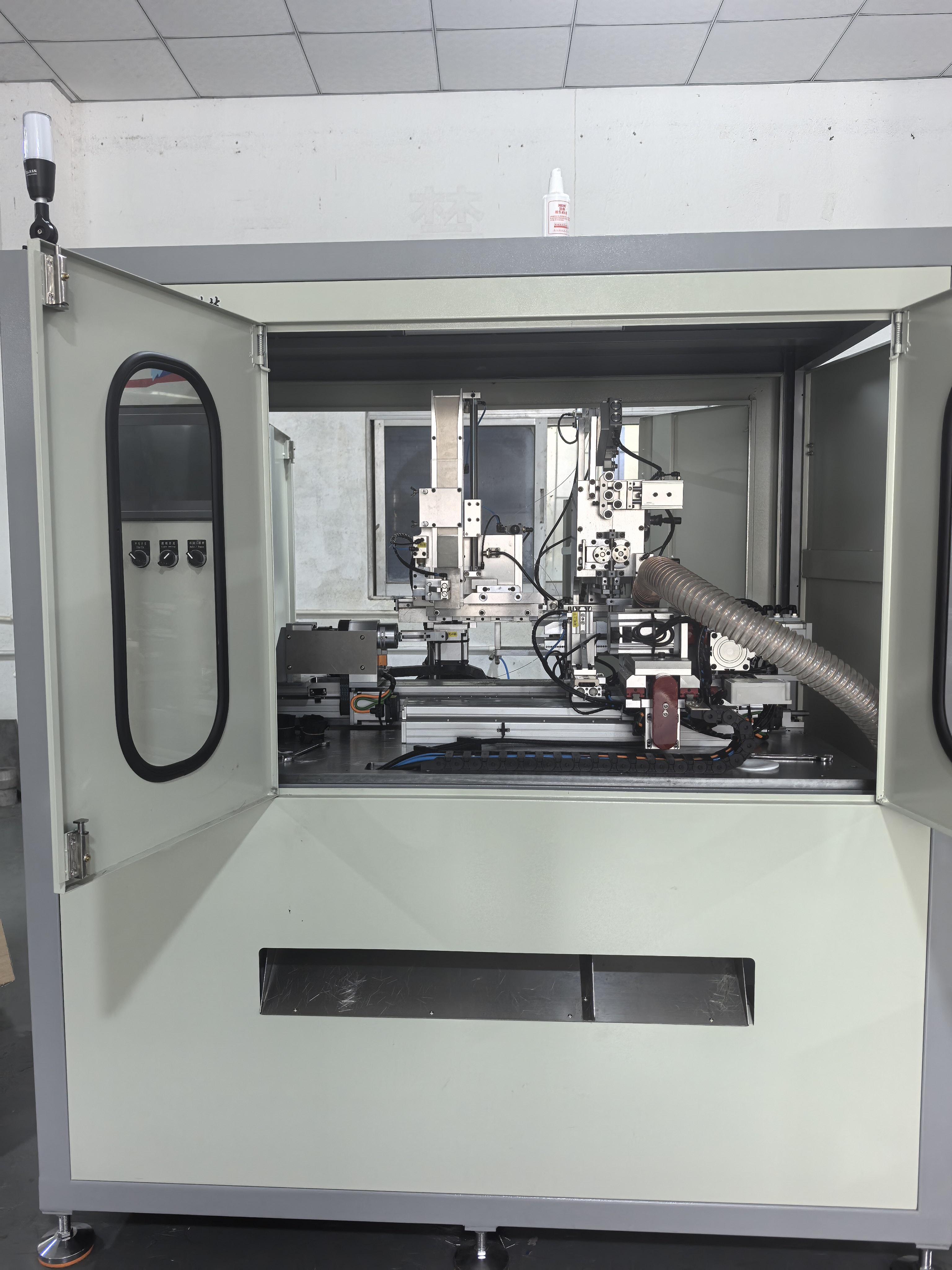 Twist brush machine with ring (Single wire)