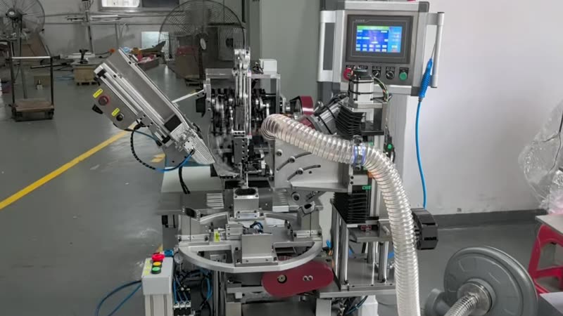 Vacuum cleaner brush machine